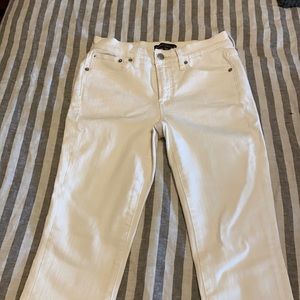 Jcrew white jeans